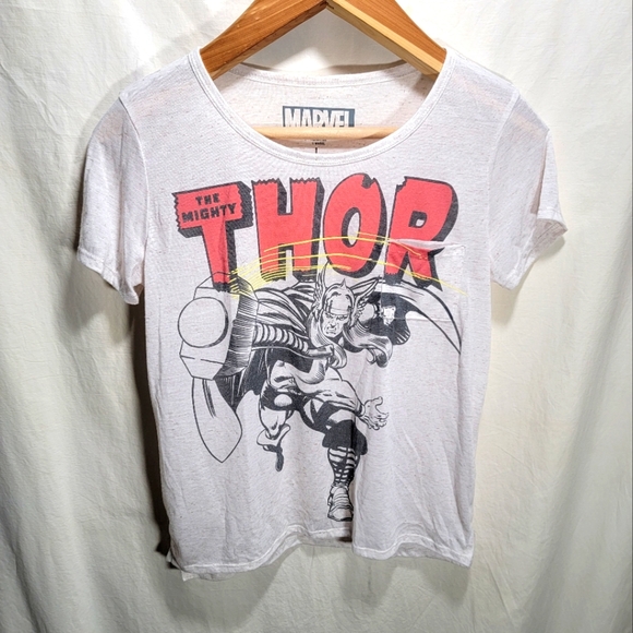 T-shirt Marvel Thor Front AOP, Taille L, Coton, Neuf Sans étiquette